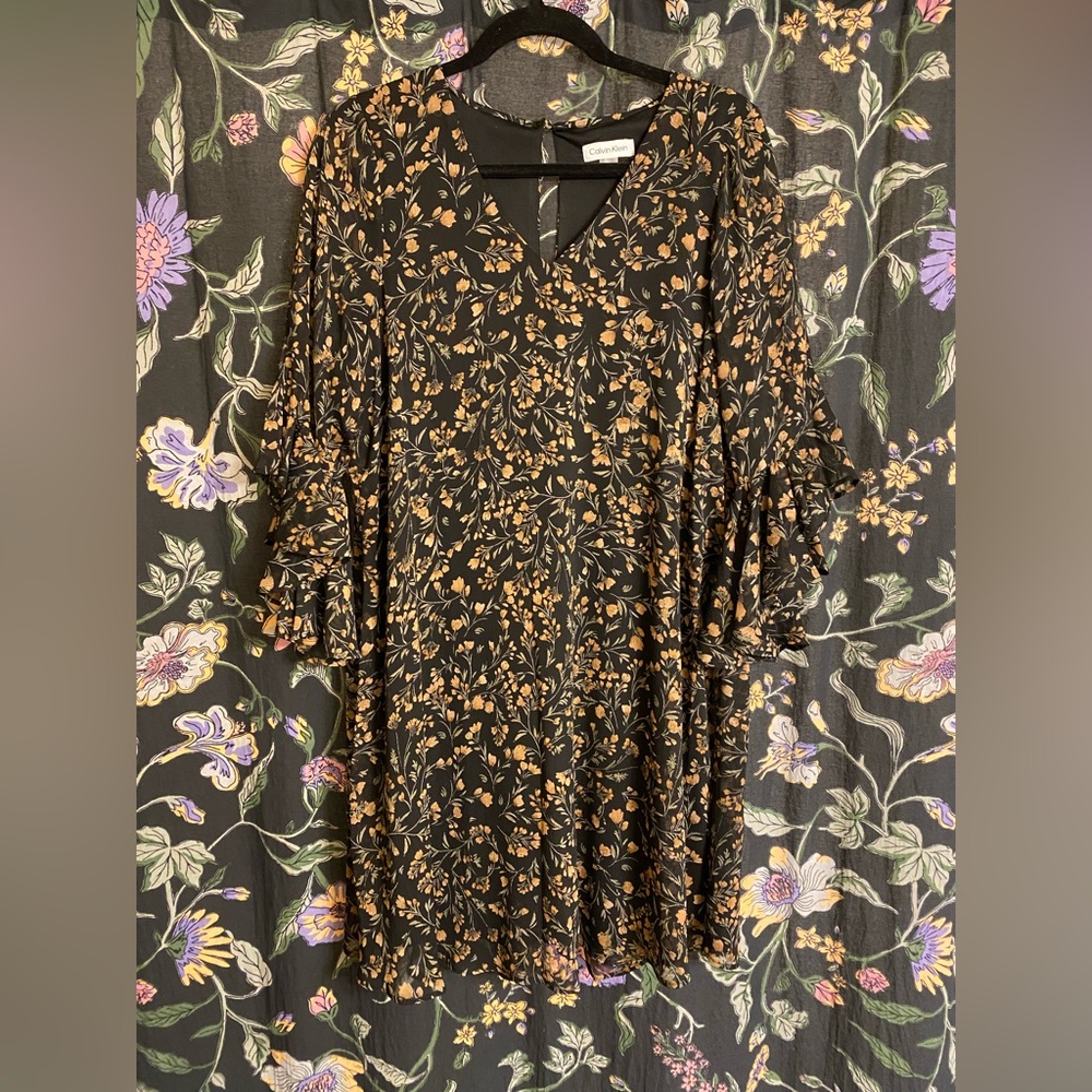 Calvin Klein - Floral Dress - Picture 3 of 14